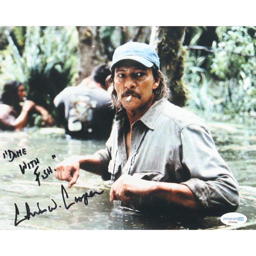 Chris Cooper Signed "Adaptation." 8x10 Photo Inscribed "'Done With Fish.'" (ACOA) at PristineAuction.com