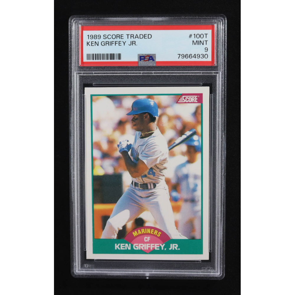 Ken Griffey Jr. 1989 Score Traded #100T RC (PSA 9) at PristineAuction.com