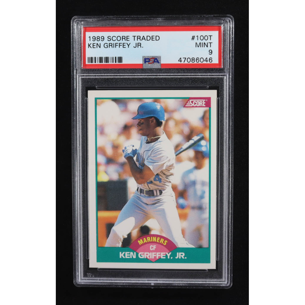 Ken Griffey Jr. 1989 Score Traded #100T RC (PSA 9) at PristineAuction.com