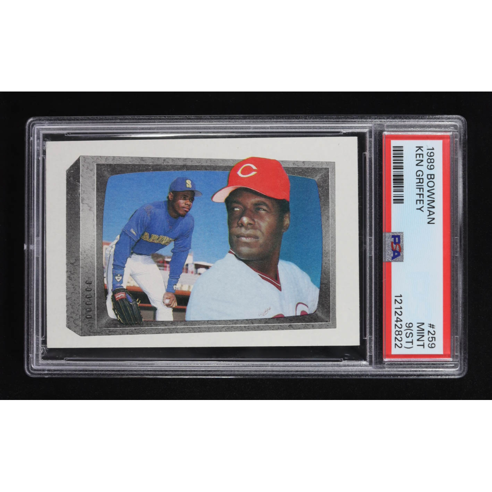 Ken Griffey Jr. 1989 Bowman #259 RC (PSA 9) at PristineAuction.com