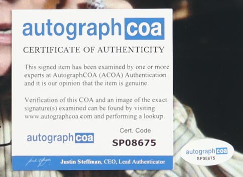 Vera Miles Signed "Fire" 8x10 Photo (ACOA) at PristineAuction.com Vera Miles Signed "Fire" 8x10 Photo (ACOA) at PristineAuction.com