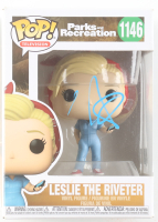 Amy Poehler Signed "Parks and Recreation" Leslie The Riveter #1146 Funko Pop! Vinyl Figure (JSA) at PristineAuction.com