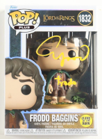 Elijah Wood Signed "The Lord Of The Rings" #1832 Frodo Baggins Funko Pop! Vinyl Figure Inscribed "Frodo" (Beckett) at PristineAuction.com