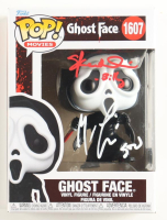 Matthew Lillard & Skeet Ulrich Signed "Ghost Face" #1607 Ghost Face Funko Pop! Vinyl Figure Inscribed "Stu" & "Billy" (Beckett) at PristineAuction.com