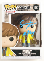 Sean Astin Signed "The Goonies" #1067 Mikey Funko Pop! Vinyl Figure Inscribed "Mikey" (Beckett) at PristineAuction.com