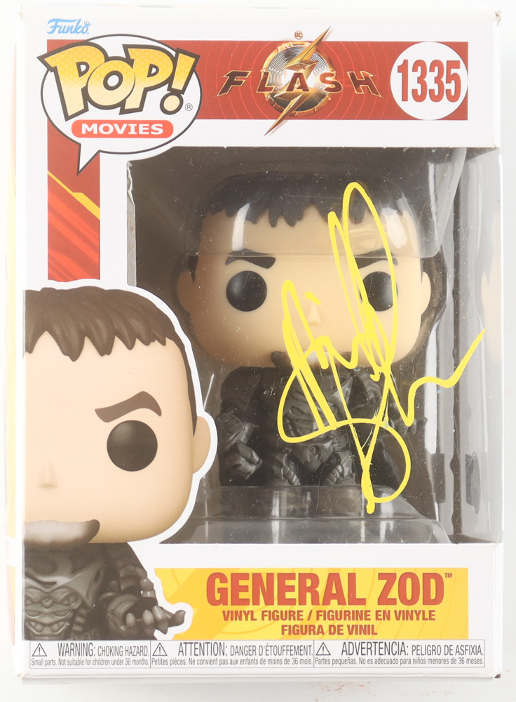 Michael Shannon Signed "The Flash" #1335 General Zod Funko Pop! Vinyl Figure (Beckett) at PristineAuction.com Michael Shannon Signed "The Flash" #1335 General Zod Funko Pop! Vinyl Figure (Beckett) at PristineAuction.com