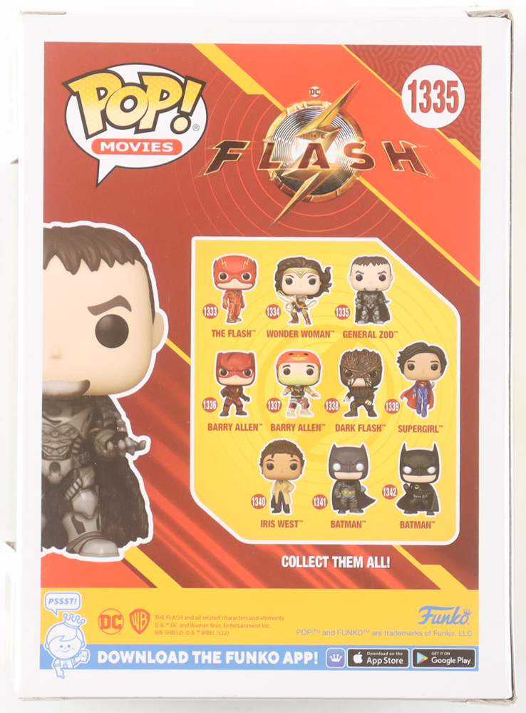 Michael Shannon Signed "The Flash" #1335 General Zod Funko Pop! Vinyl Figure (Beckett) at PristineAuction.com Michael Shannon Signed "The Flash" #1335 General Zod Funko Pop! Vinyl Figure (Beckett) at PristineAuction.com