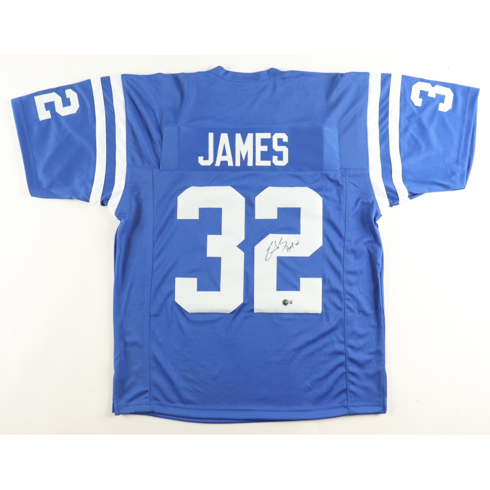 Edgerrin James Signed Jersey (Beckett) at PristineAuction.com