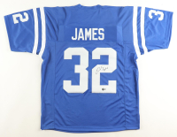 Edgerrin James Signed Jersey (Beckett) at PristineAuction.com