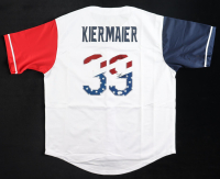 Kevin Kiermaier Signed Jersey Inscribed "Outlaw" (JSA) at PristineAuction.com