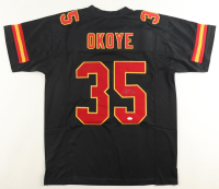Christian Okoye Signed Jersey (JSA) at PristineAuction.com