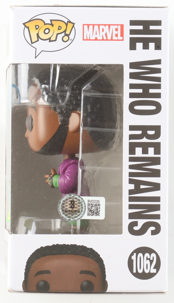 Jonathan Majors Signed "Loki" #1062 He Who Remains Funko Pop! Vinyl Figure (Beckett) at PristineAuction.com Jonathan Majors Signed "Loki" #1062 He Who Remains Funko Pop! Vinyl Figure (Beckett) at PristineAuction.com