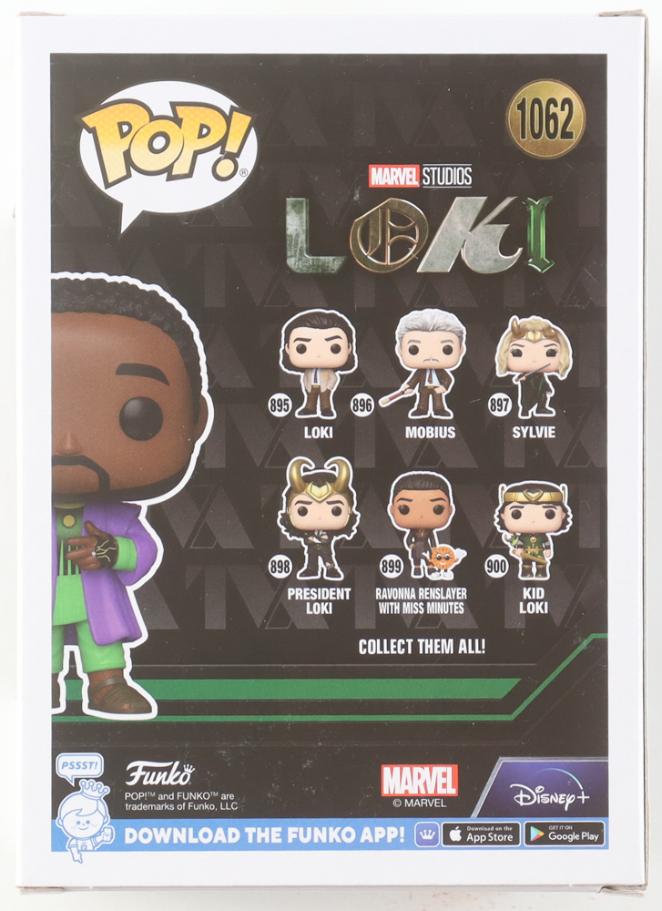 Jonathan Majors Signed "Loki" #1062 He Who Remains Funko Pop! Vinyl Figure (Beckett) at PristineAuction.com Jonathan Majors Signed "Loki" #1062 He Who Remains Funko Pop! Vinyl Figure (Beckett) at PristineAuction.com
