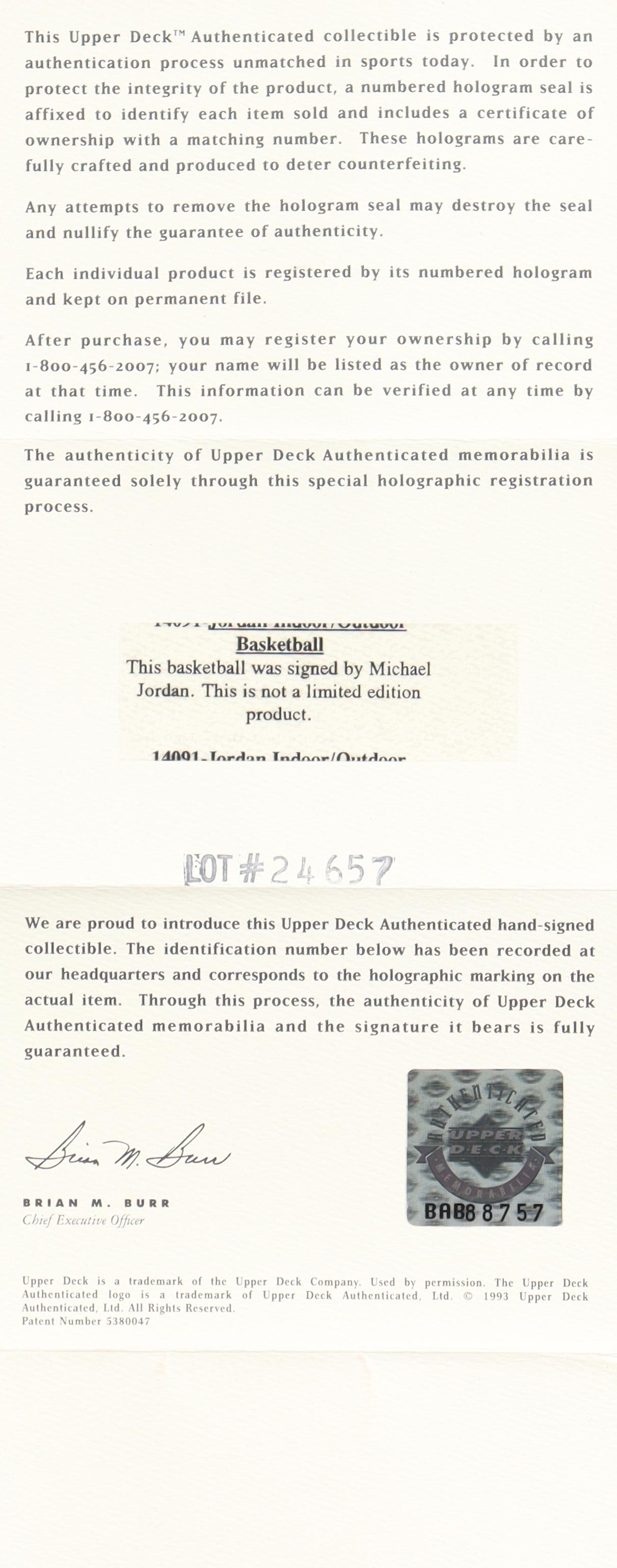 Michael Jordan Signed Wilson Basketball (UDA & GOAT) at PristineAuction.com Michael Jordan Signed Wilson Basketball (UDA & GOAT) at PristineAuction.com