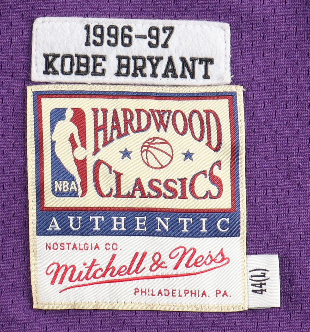 Kobe Bryant Signed LE Lakers 1996-97 Mitchell & Ness Rookie Style Jersey #2/8 (PSA & Beckett) at PristineAuction.com Kobe Bryant Signed LE Lakers 1996-97 Mitchell & Ness Rookie Style Jersey #2/8 (PSA & Beckett) at PristineAuction.com
