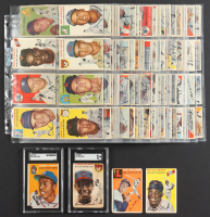1954 Topps Baseball Complete Set of (300) Cards with Ernie Banks, Hank Aaron, Ted Williams, Willie Mays at PristineAuction.com