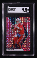 Josh Allen 2020 Panini Mosaic Mosaic Camo Pink #26 (SGC 9.5) at PristineAuction.com
