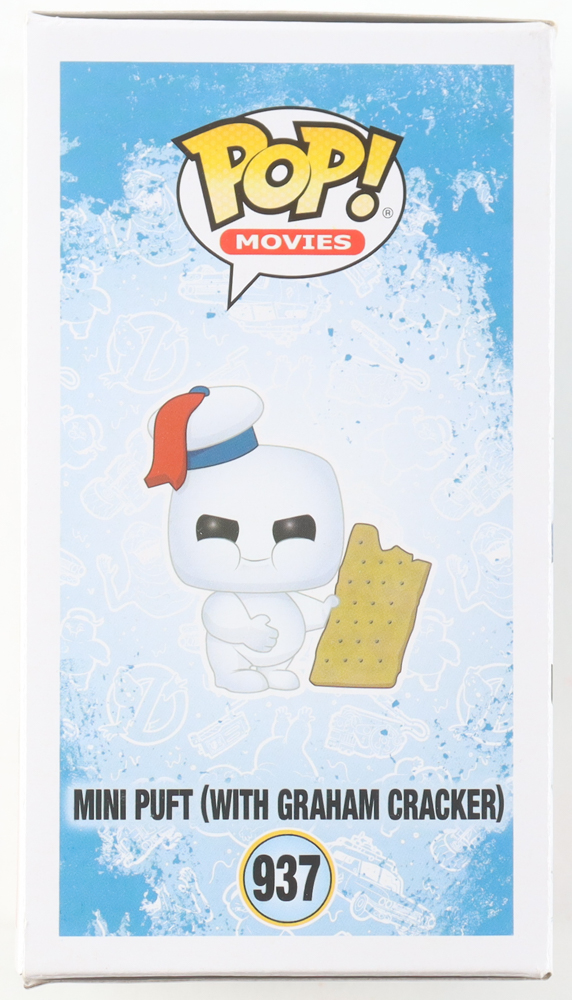 Carrie Coon Signed "Ghostbusters: Afterlife" #937 Mini Puft (With Graham Cracker) Funko Pop! Vinyl Figure (Beckett) at PristineAuction.com Carrie Coon Signed "Ghostbusters: Afterlife" #937 Mini Puft (With Graham Cracker) Funko Pop! Vinyl Figure (Beckett) at PristineAuction.com