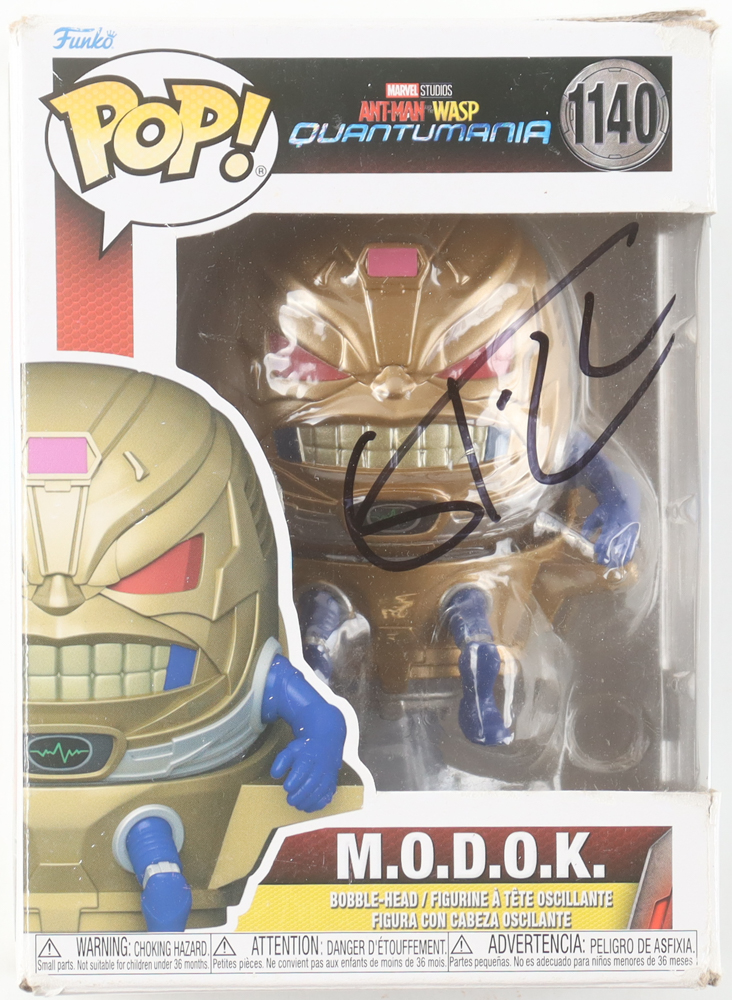 Corey Stoll Signed "Ant-Man and the Wasp Quantumania" #1140 M.O.D.O.K. Funko Pop! Vinyl Figure (Beckett) at PristineAuction.com Corey Stoll Signed "Ant-Man and the Wasp Quantumania" #1140 M.O.D.O.K. Funko Pop! Vinyl Figure (Beckett) at PristineAuction.com