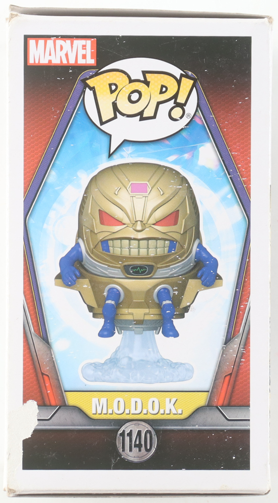 Corey Stoll Signed "Ant-Man and the Wasp Quantumania" #1140 M.O.D.O.K. Funko Pop! Vinyl Figure (Beckett) at PristineAuction.com Corey Stoll Signed "Ant-Man and the Wasp Quantumania" #1140 M.O.D.O.K. Funko Pop! Vinyl Figure (Beckett) at PristineAuction.com