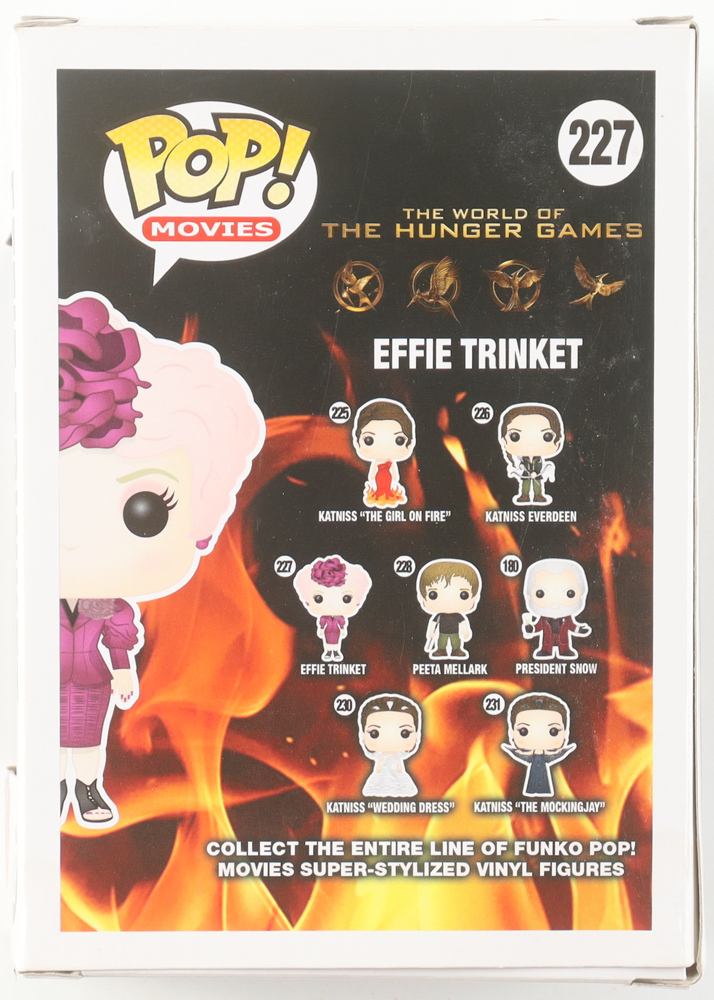 Elizabeth Banks Signed "The World of The Hunger Games" #227 Effie Trinket Funko Pop! Vinyl Figure (Beckett) at PristineAuction.com Elizabeth Banks Signed "The World of The Hunger Games" #227 Effie Trinket Funko Pop! Vinyl Figure (Beckett) at PristineAuction.com