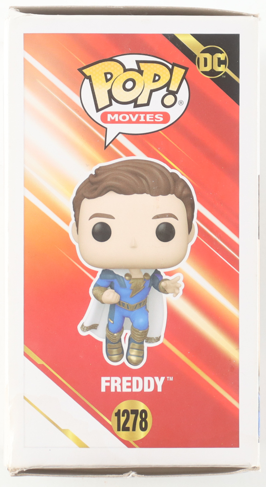 Jack Dylan Grazer Signed "Shazam!: Fury of the Gods" #1278 Freddy Funko Pop! Vinyl Figure (Beckett) at PristineAuction.com Jack Dylan Grazer Signed "Shazam!: Fury of the Gods" #1278 Freddy Funko Pop! Vinyl Figure (Beckett) at PristineAuction.com
