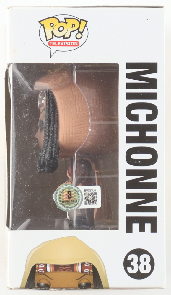 Danai Gurira Signed "The Walking Dead" #38 Michonne Funko Pop! Vinyl Figure (Beckett) at PristineAuction.com Danai Gurira Signed "The Walking Dead" #38 Michonne Funko Pop! Vinyl Figure (Beckett) at PristineAuction.com