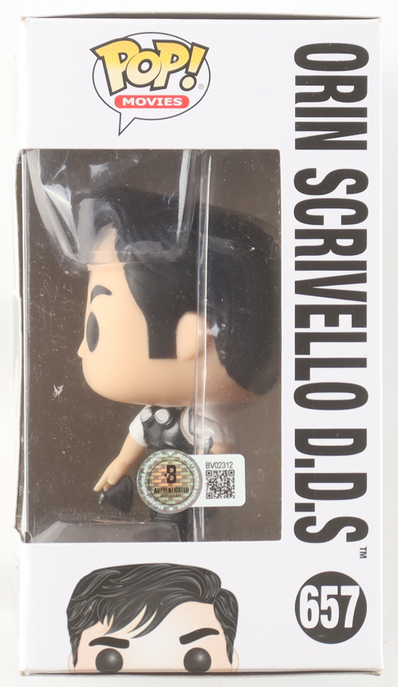 Steve Martin Signed "Little Shop of Horrors" #657 Orin Scrivello DDS Funko Pop! Vinyl Figure (Beckett) at PristineAuction.com Steve Martin Signed "Little Shop of Horrors" #657 Orin Scrivello DDS Funko Pop! Vinyl Figure (Beckett) at PristineAuction.com