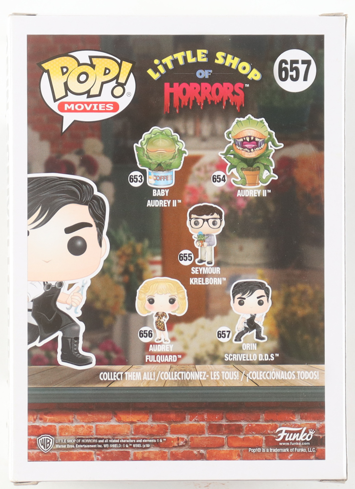Steve Martin Signed "Little Shop of Horrors" #657 Orin Scrivello DDS Funko Pop! Vinyl Figure (Beckett) at PristineAuction.com Steve Martin Signed "Little Shop of Horrors" #657 Orin Scrivello DDS Funko Pop! Vinyl Figure (Beckett) at PristineAuction.com