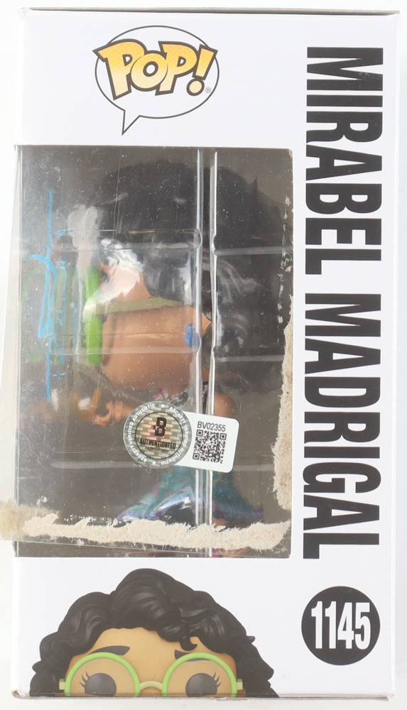 Stephanie Beatriz Signed "Encanto" #1145 Mirabel Madrigal Funko Pop! Vinyl Figure (Beckett) at PristineAuction.com Stephanie Beatriz Signed "Encanto" #1145 Mirabel Madrigal Funko Pop! Vinyl Figure (Beckett) at PristineAuction.com