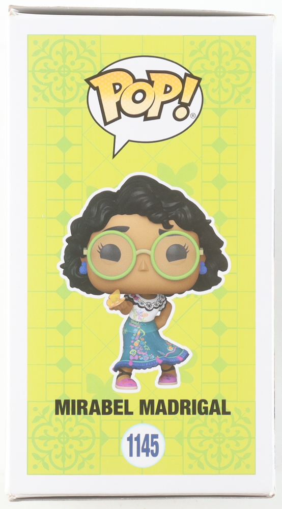 Stephanie Beatriz Signed "Encanto" #1145 Mirabel Madrigal Funko Pop! Vinyl Figure (Beckett) at PristineAuction.com Stephanie Beatriz Signed "Encanto" #1145 Mirabel Madrigal Funko Pop! Vinyl Figure (Beckett) at PristineAuction.com