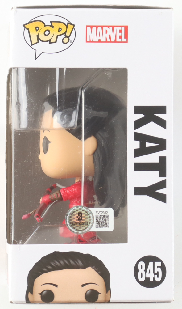 Awkwafina Signed "Shang-Chi and the Legend of the Ten Rings" #845 Katy Funko Pop Vinyl Figure (Beckett) at PristineAuction.com Awkwafina Signed "Shang-Chi and the Legend of the Ten Rings" #845 Katy Funko Pop Vinyl Figure (Beckett) at PristineAuction.com