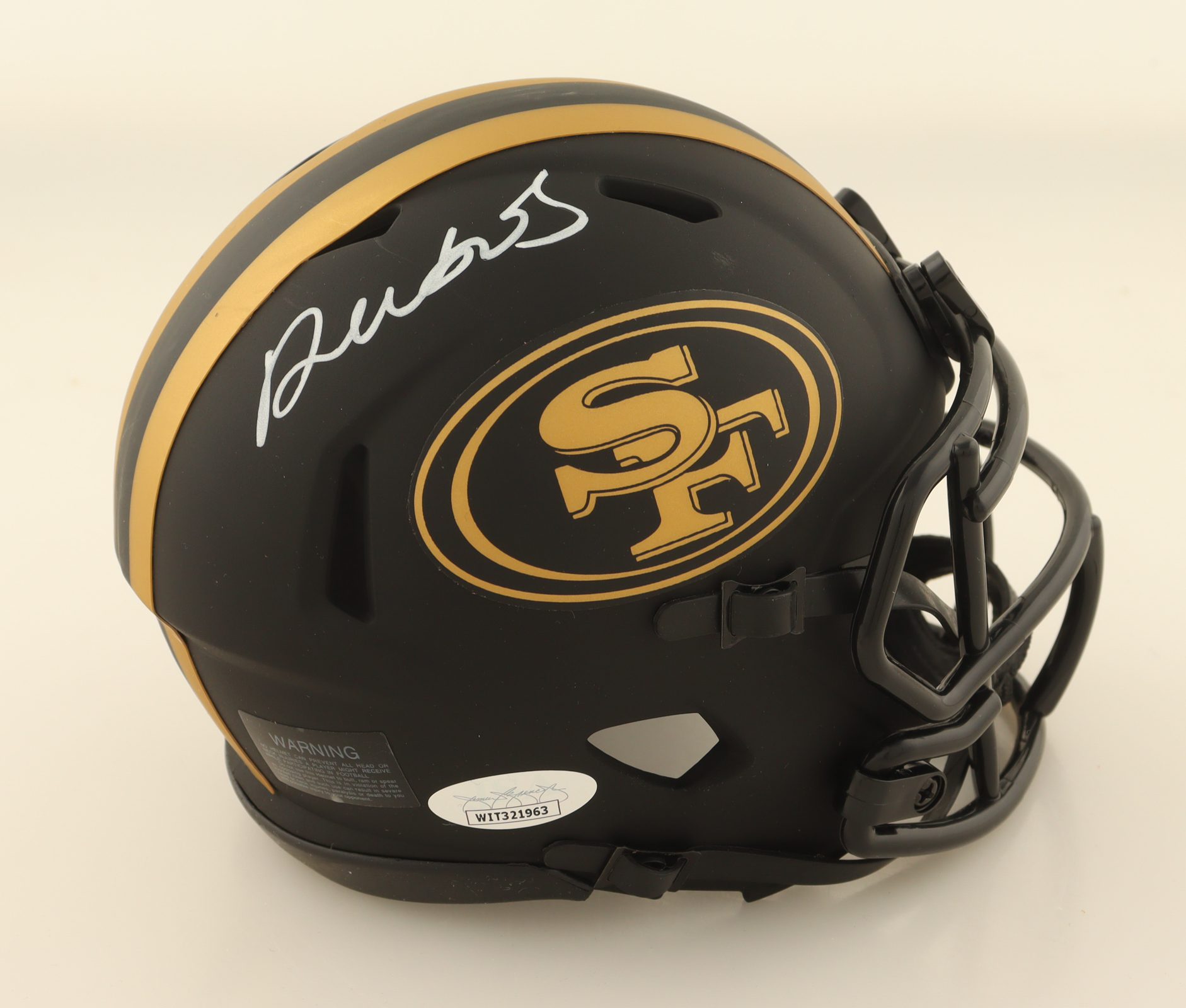 Deebo Samuel Signed 49ers Eclipse Alternate Speed Mini Helmet (JSA) at PristineAuction.com Deebo Samuel Signed 49ers Eclipse Alternate Speed Mini Helmet (JSA) at PristineAuction.com