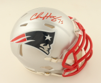 Chris Hogan Signed Patriots Speed Mini Helmet (JSA) at PristineAuction.com