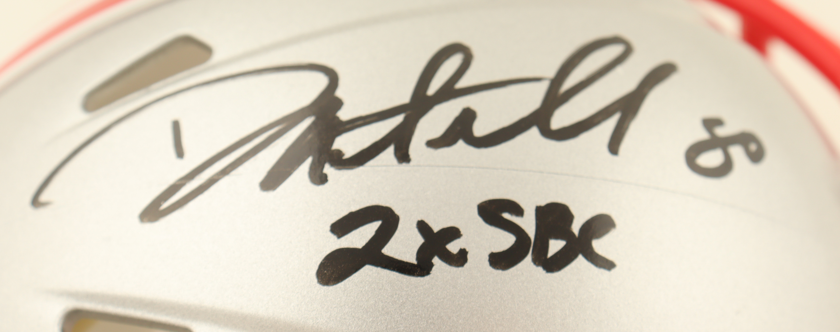 Danny Amendola Signed Patriots Speed Mini Helmet Inscribed "2x SBC" (JSA) at PristineAuction.com Danny Amendola Signed Patriots Speed Mini Helmet Inscribed "2x SBC" (JSA) at PristineAuction.com