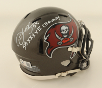 Derrick Brooks Signed Buccaneers Speed Mini Helmet Inscribed "SBXXXVII Champs" (Beckett) at PristineAuction.com