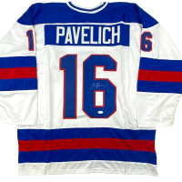 Mark Pavelich Signed Jersey (JSA) at PristineAuction.com