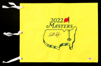 Scottie Scheffler Signed 2022 The Masters Tournament Flag (PSA) at PristineAuction.com