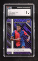 Lamine Yamal 2024 Leaf Collective Promo Pro Set Shimmer Purple #PSB4 #57/199 (CGC 10) at PristineAuction.com