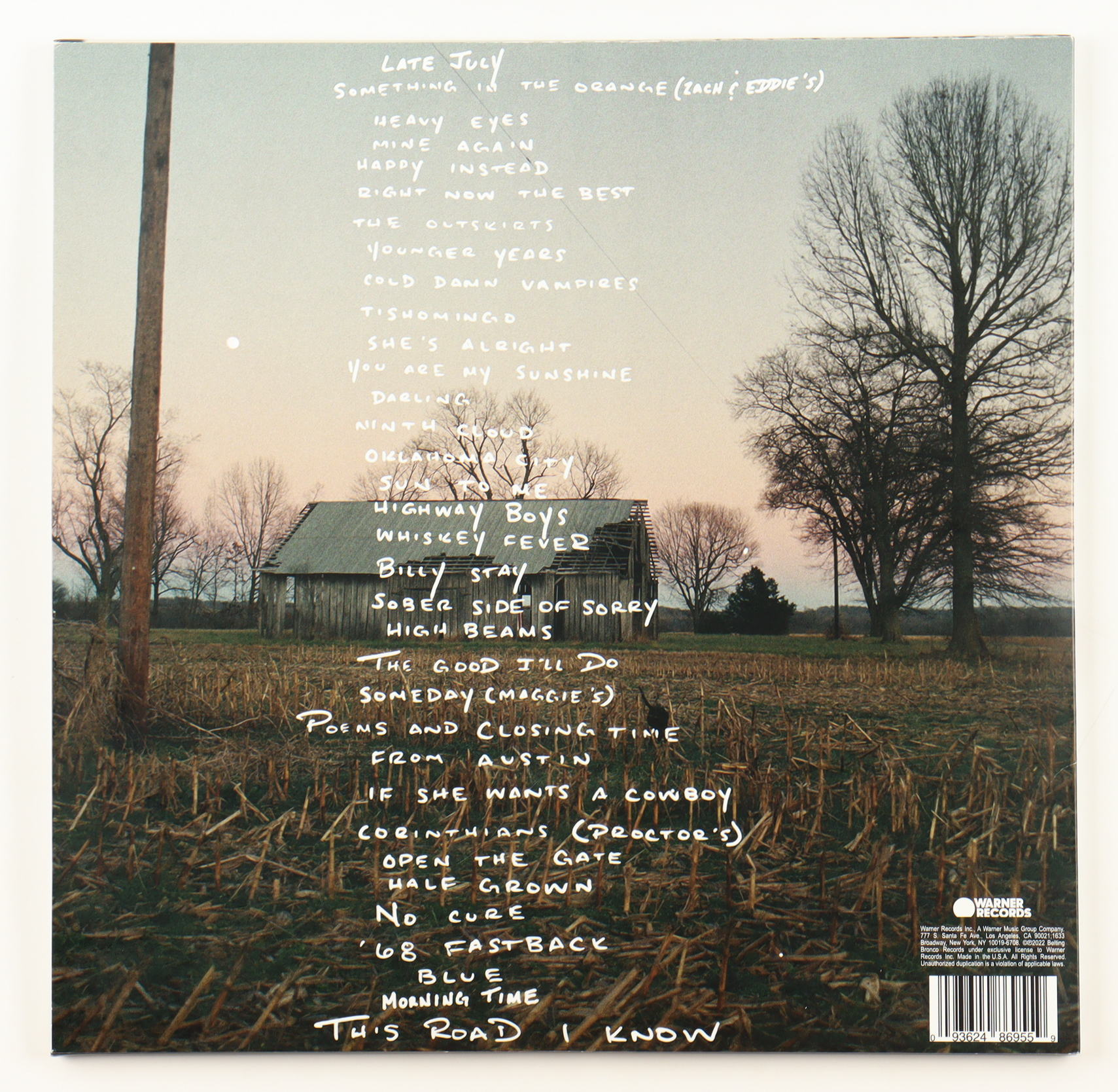 Zach Bryan Signed "American Heartbreak" Vinyl Record Album (JSA) at PristineAuction.com Zach Bryan Signed "American Heartbreak" Vinyl Record Album (JSA) at PristineAuction.com