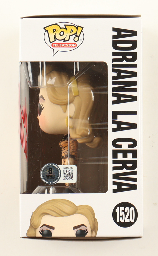 Drea de Matteo Signed "The Sopranos" #1520 Adriana La Cerva Funko Pop! Vinyl Figure (Beckett) at PristineAuction.com Drea de Matteo Signed "The Sopranos" #1520 Adriana La Cerva Funko Pop! Vinyl Figure (Beckett) at PristineAuction.com