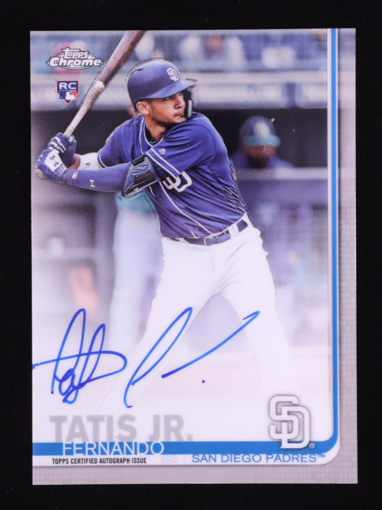 Fernando Tatis Jr. 2019 Topps Chrome Rookie Autographs #RAFT RC