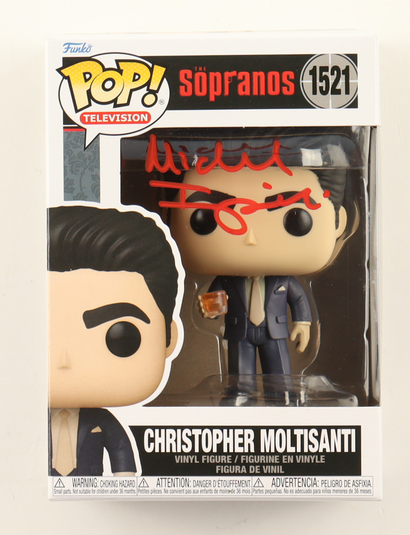 Michael Imperioli Signed "The Sopranos" #1294 Christopher Moltisanti Funko Pop! Vinyl Figure (Beckett) at PristineAuction.com Michael Imperioli Signed "The Sopranos" #1294 Christopher Moltisanti Funko Pop! Vinyl Figure (Beckett) at PristineAuction.com
