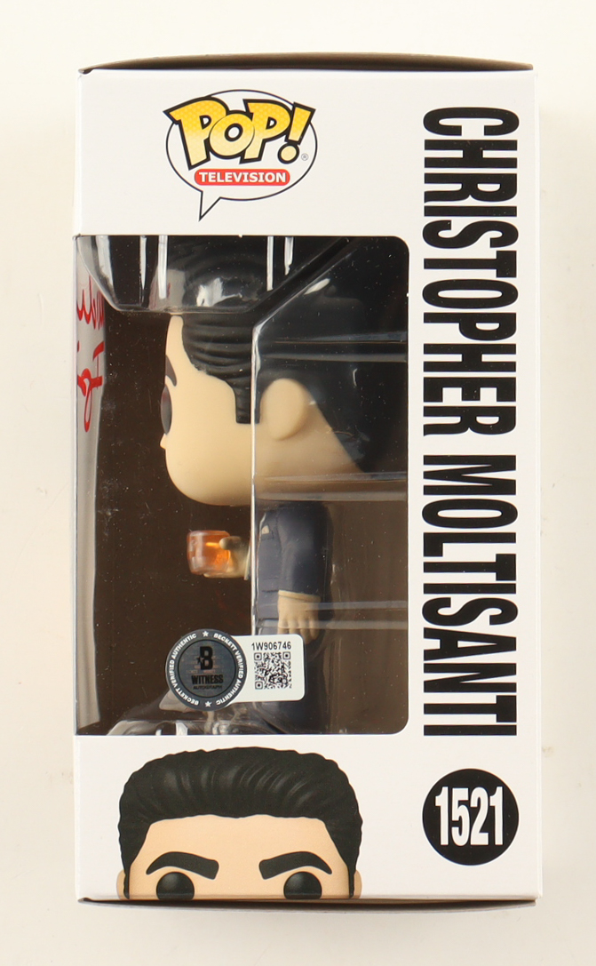 Michael Imperioli Signed "The Sopranos" #1294 Christopher Moltisanti Funko Pop! Vinyl Figure (Beckett) at PristineAuction.com Michael Imperioli Signed "The Sopranos" #1294 Christopher Moltisanti Funko Pop! Vinyl Figure (Beckett) at PristineAuction.com
