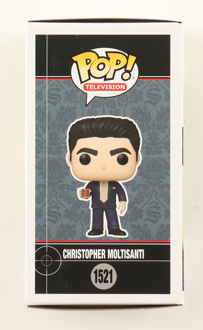 Michael Imperioli Signed "The Sopranos" #1294 Christopher Moltisanti Funko Pop! Vinyl Figure (Beckett) at PristineAuction.com Michael Imperioli Signed "The Sopranos" #1294 Christopher Moltisanti Funko Pop! Vinyl Figure (Beckett) at PristineAuction.com