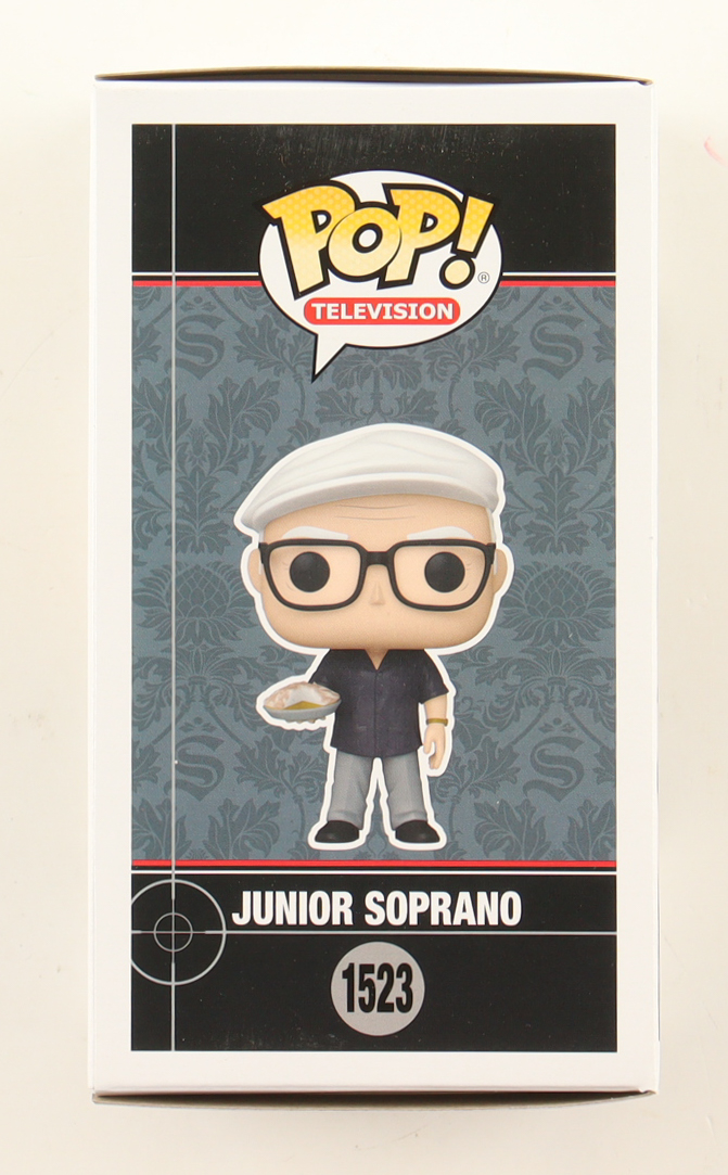 Dominic Chianese Signed "The Sopranos" #1523 Junior Soprano Funko Pop! Vinyl Figure (Beckett) at PristineAuction.com Dominic Chianese Signed "The Sopranos" #1523 Junior Soprano Funko Pop! Vinyl Figure (Beckett) at PristineAuction.com
