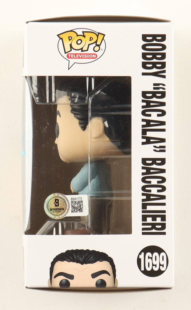 Steve Schirripa Signed "The Sopranos" #1699 Bobby "Bacala" Bacala Funko Pop! Vinyl Figure (Beckett) at PristineAuction.com Steve Schirripa Signed "The Sopranos" #1699 Bobby "Bacala" Bacala Funko Pop! Vinyl Figure (Beckett) at PristineAuction.com