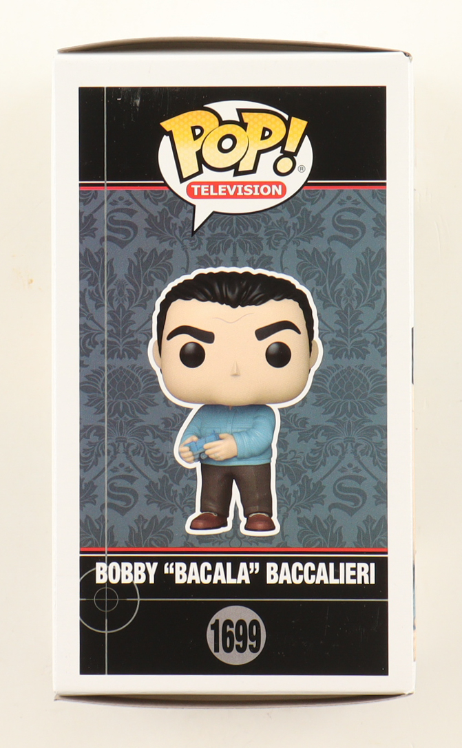 Steve Schirripa Signed "The Sopranos" #1699 Bobby "Bacala" Bacala Funko Pop! Vinyl Figure (Beckett) at PristineAuction.com Steve Schirripa Signed "The Sopranos" #1699 Bobby "Bacala" Bacala Funko Pop! Vinyl Figure (Beckett) at PristineAuction.com