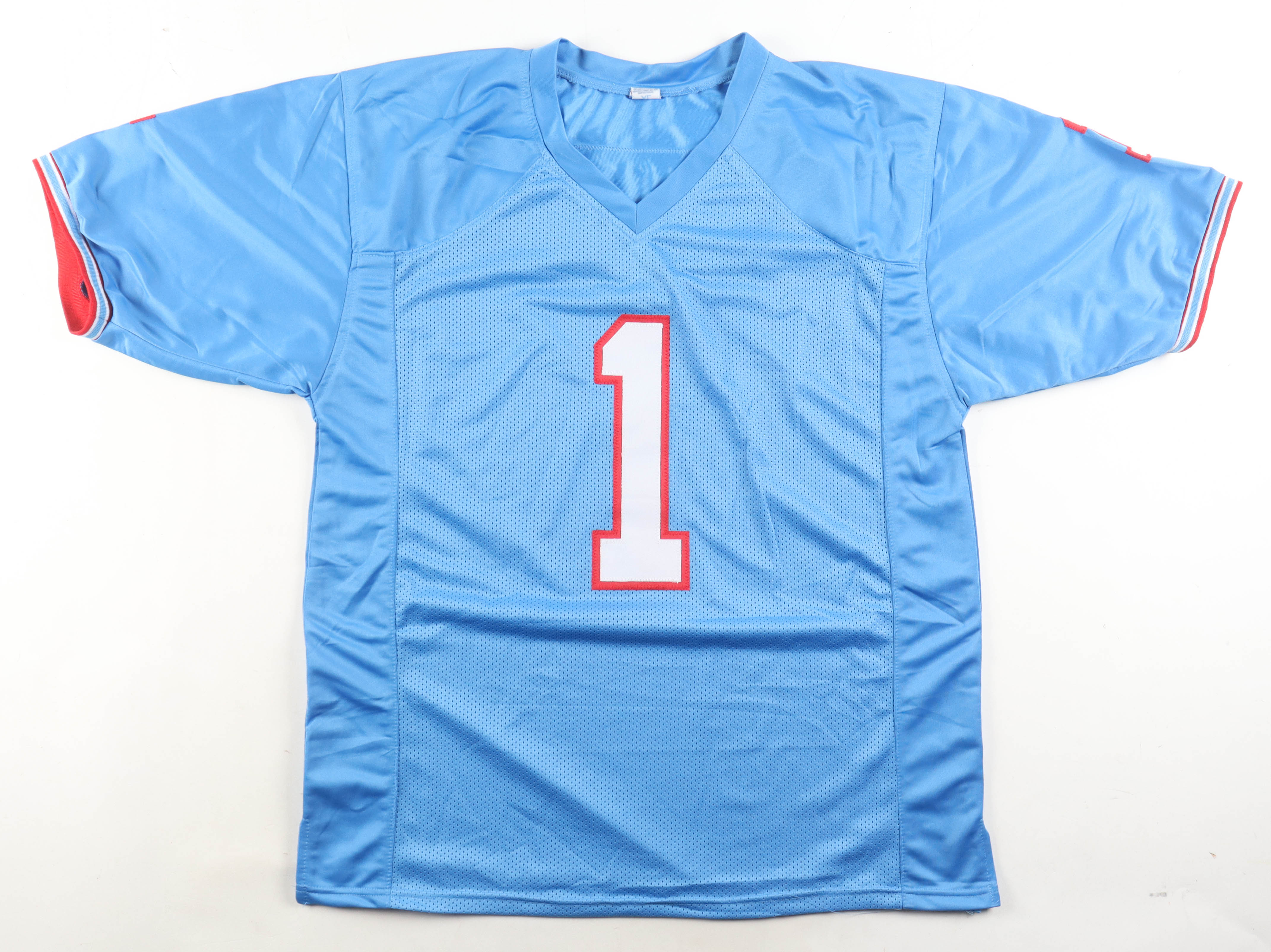 Warren Moon Signed Jersey Inscribed "HOF 06" (Beckett) at PristineAuction.com Warren Moon Signed Jersey Inscribed "HOF 06" (Beckett) at PristineAuction.com