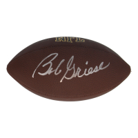 Bob Griese Signed NFL Football (Schwartz) at PristineAuction.com